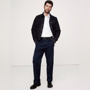 Banana Republic (34x32) Men’s Relaxed Tapered Fit Pant Navy